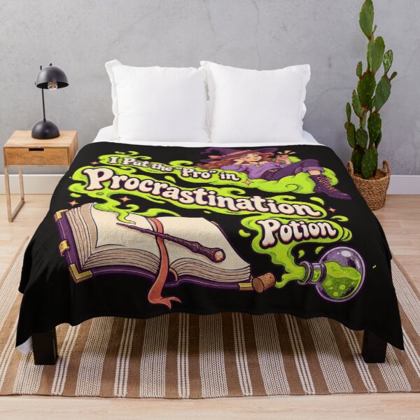 Item preview, I Put the “Pro” in Procrastination Potion clever Halloween designed and sold by JollyNib.