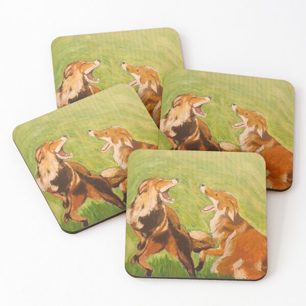 Item preview, Foxes in Love designed and sold by sativaul.