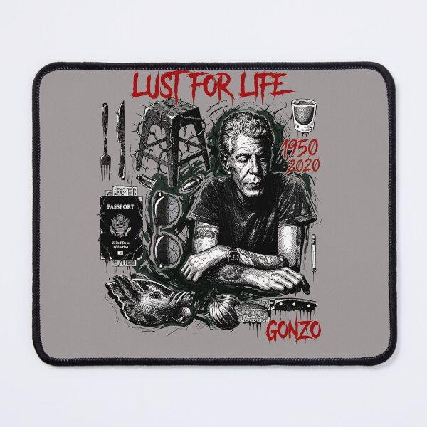 Item preview, Anthony Bourdain Tribute Collage Lust For Life-73 designed and sold by DaliborPivas.