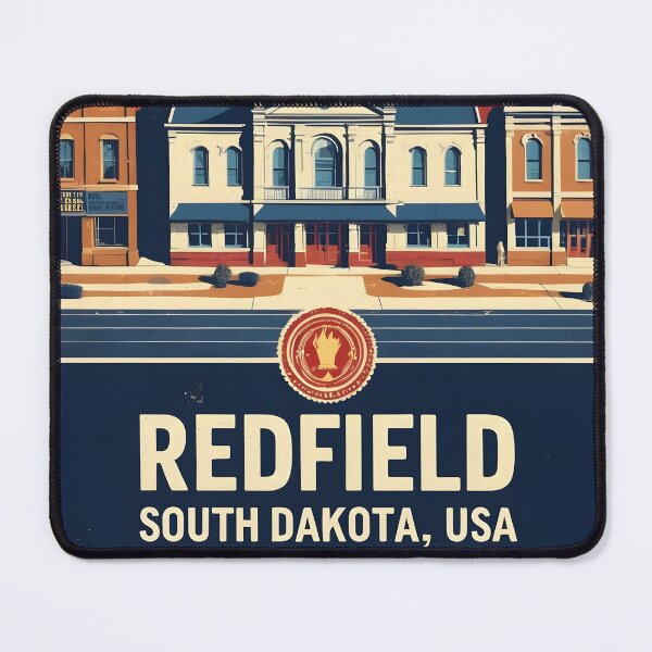 Item preview, Redfield South Dakota Vintage Travel Tourism designed and sold by TravelersGems.