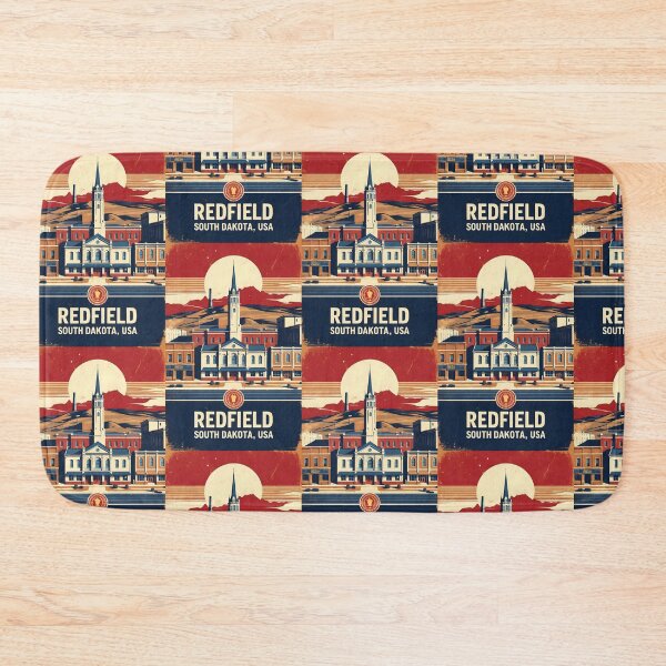 Item preview, Redfield South Dakota Vintage Travel Tourism designed and sold by TravelersGems.