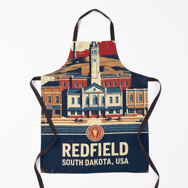 Item preview, Redfield South Dakota Vintage Travel Tourism designed and sold by TravelersGems.