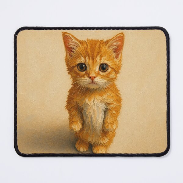 Item preview, Standing Cat Meme Art Painting designed and sold by mashumallow.