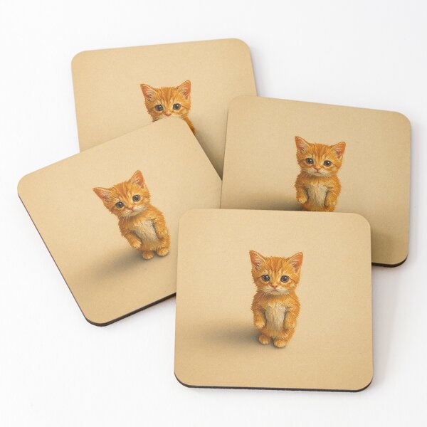 Item preview, Standing Cat Meme Art Painting  designed and sold by mashumallow.