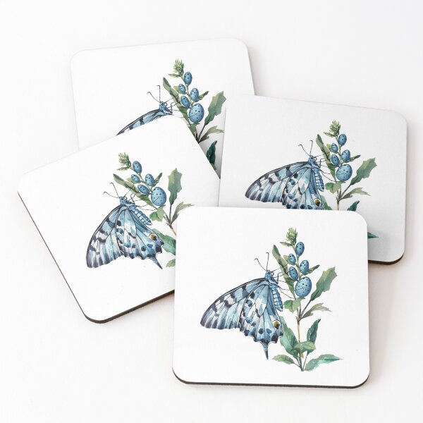 Item preview, Blue Butterfly | Elegant Nature Aesthetic Art designed and sold by Mandayartstudio.