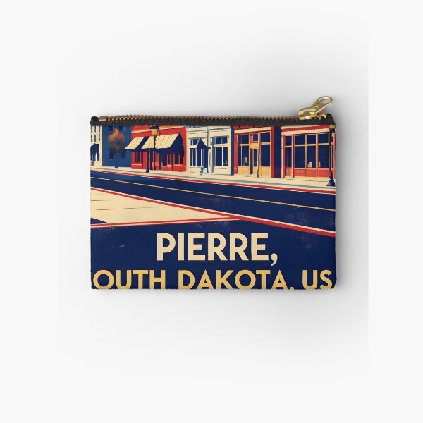 Item preview, Pierre South Dakota Vintage Travel Tourism designed and sold by TravelersGems.