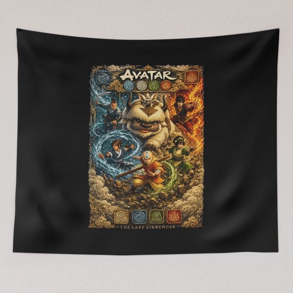 Item preview, Avatar The Last Airbender Elemental Journey  designed and sold by CraigSmith43.