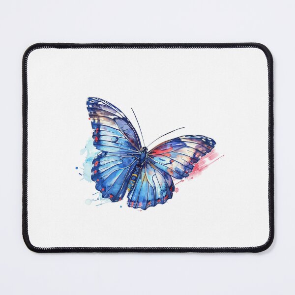 Item preview, Blue Butterfly | Elegant Nature Aesthetic Art designed and sold by Mandayartstudio.