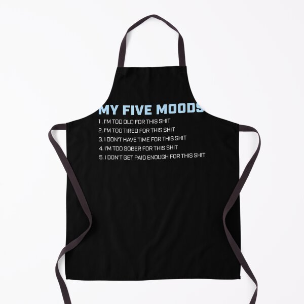 Item preview, Funny Offensive   My Five Moods  designed and sold by bodiode.