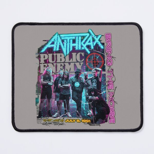 Item preview, Anthrax Public Enemy Bring The Noise 1991 Vibe-17 designed and sold by DaliborPivas.