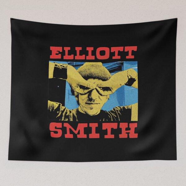 Item preview, Elliott Smith Vintage Indie Rock Music Portrait designed and sold by Jakeberbrunner.