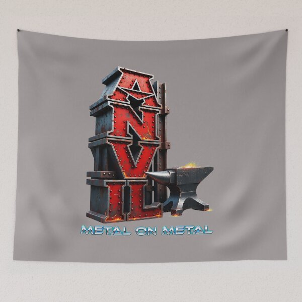 Item preview, ANVIL Metal On Metal Band Style Shirt-31 designed and sold by DaliborPivas.