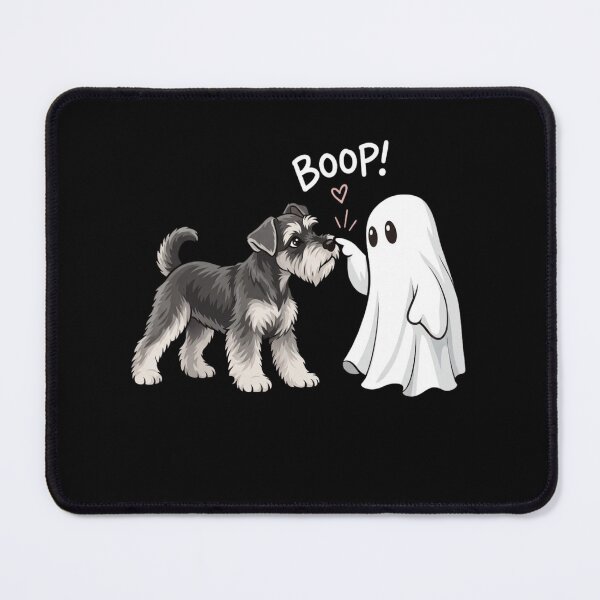 Item preview, Schnauzer Ghost Boop Funny Halloween Dog Lover designed and sold by haitrieuic96.