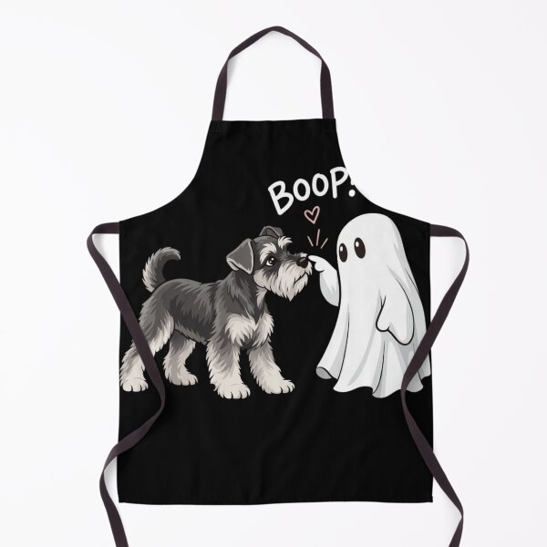 Item preview, Schnauzer Ghost Boop Funny Halloween Dog Lover designed and sold by haitrieuic96.