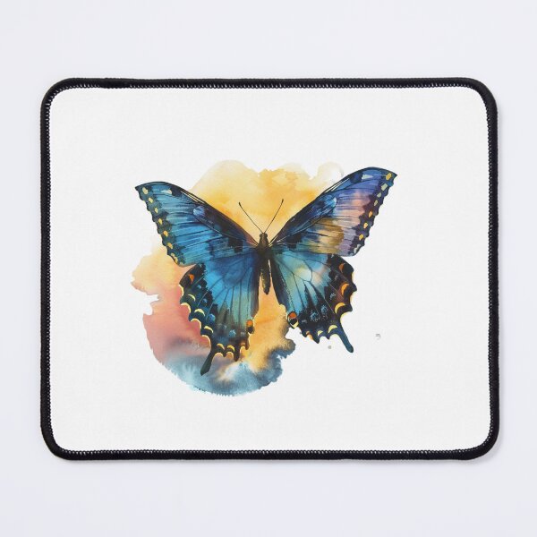 Item preview, Blue Butterfly | Elegant Nature Aesthetic Art designed and sold by Mandayartstudio.