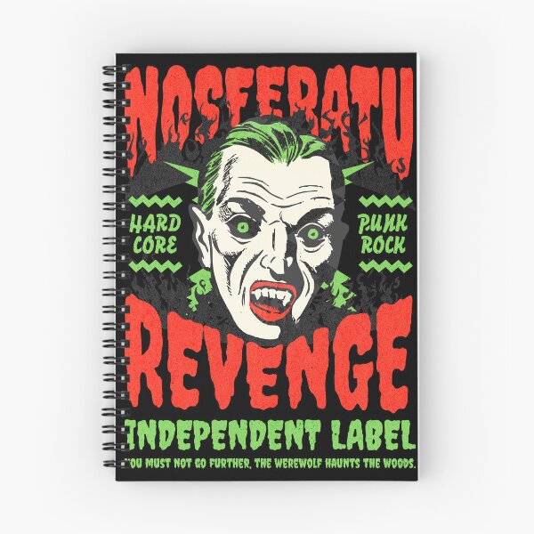 Item preview, Nosferatu Revenge T-Shirt, Vintage Horror Punk Graphic Tee, Hardcore Punk Rock Shirt, Independent Label Gift designed and sold by vec4u.