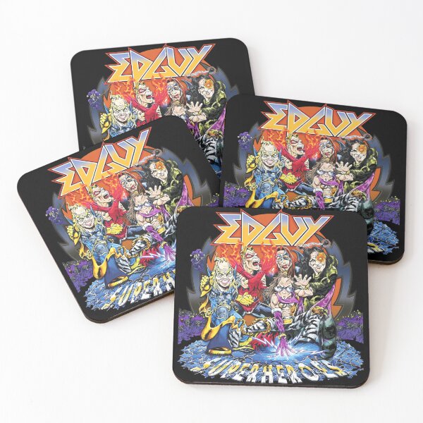Item preview, Edguy Superheroes Power Metal Comic Art designed and sold by Jakeberbrunner.