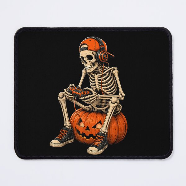 Item preview, Spooky Skeleton Gaming Halloween Controller Boys Men Kids designed and sold by Denenberg Jardel.