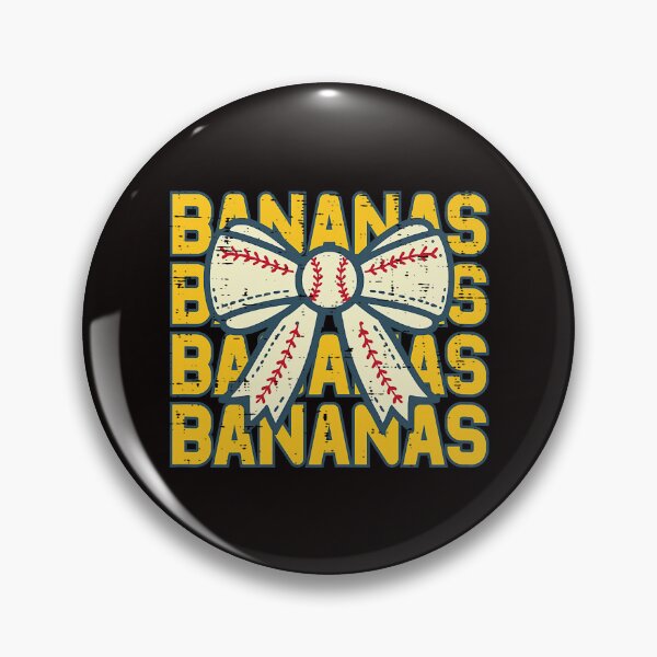 Item preview, Savannah Bananas Baseball Coquette Bow Fan designed and sold by torildorxop.