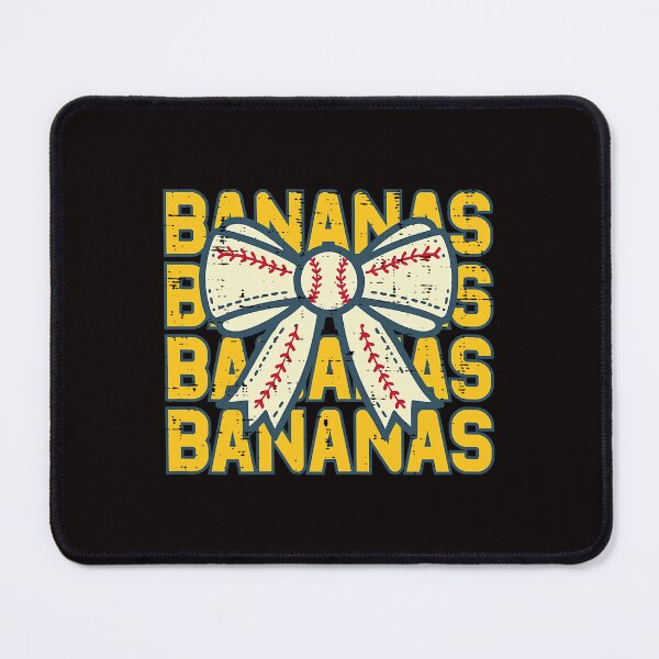 Item preview, Savannah Bananas Baseball Coquette Bow Fan designed and sold by torildorxop.
