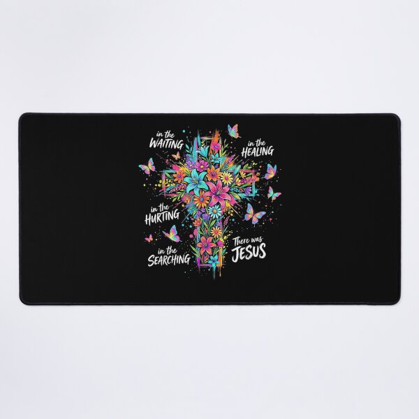 Item preview, In The Waiting Healing Hurting There was Jesus Christian designed and sold by PeggyGilligan.