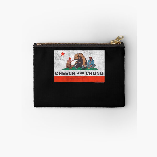 Item preview, Cheech Chong Chilling In California Republic Flag V3 designed and sold by hamfrase-lab.