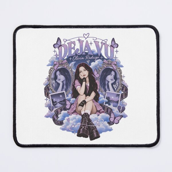 Item preview, Olivia Rodrigo, Olivia Rodrigo Deja Vu Dreamy Purple Aesthetic Fan Art designed and sold by graphic-genie.