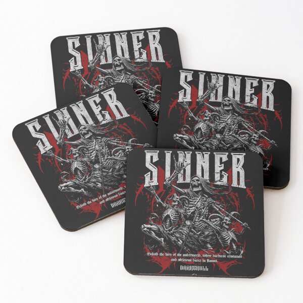 Item preview, Sinner Skeleton Army T-Shirt | Fury of the Underworld Graphic Tee | Dark Metal Horror Shirt designed and sold by baretyas.