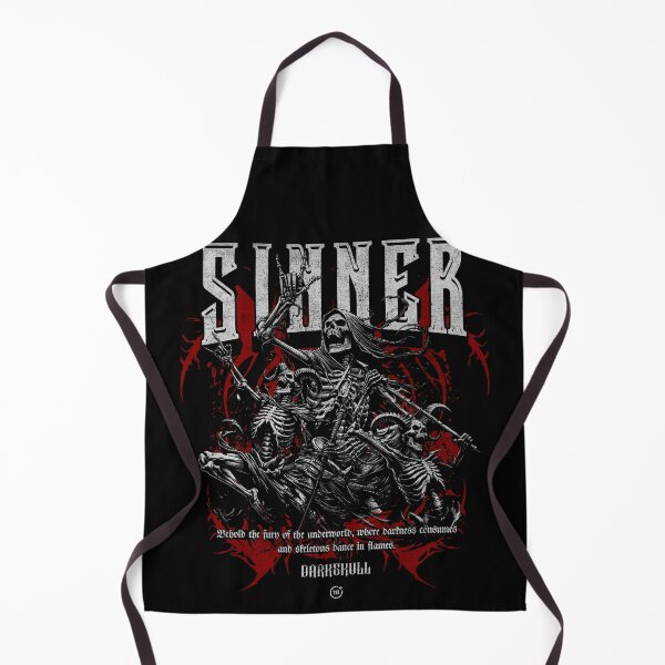 Item preview, Sinner Skeleton Army T-Shirt | Fury of the Underworld Graphic Tee | Dark Metal Horror Shirt designed and sold by baretyas.