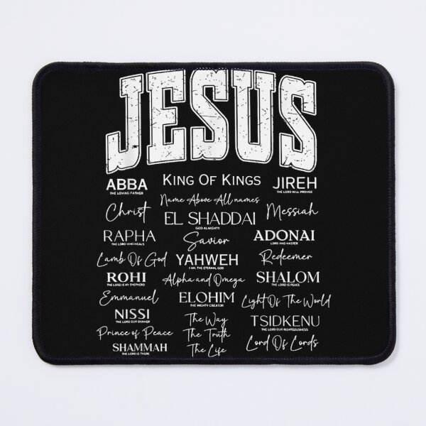 Item preview, Jesus is King Names of God Hebrew Christian Worship Jesus designed and sold by PeggyGilligan.