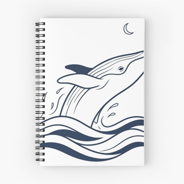 Item preview, Whale Beneath the Crescent Moon designed and sold by meghnad.