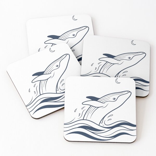 Item preview, Whale Beneath the Crescent Moon designed and sold by meghnad.