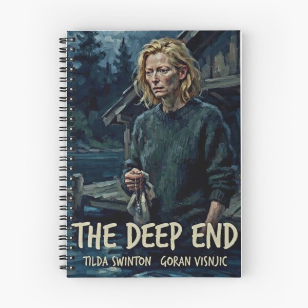 Item preview, The Deep End Neo-Noir Thriller Fine Art Tribute designed and sold by Art's Diner.