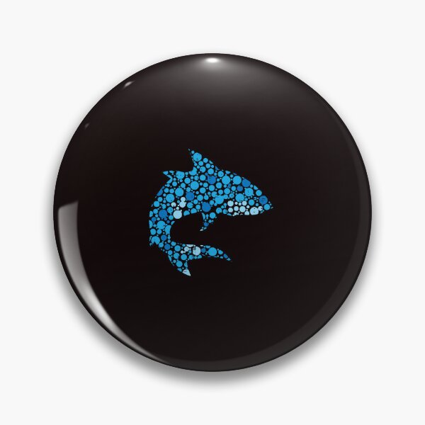 Item preview, Blue Polka Dot Shark Ocean Animal Lover designed and sold by ImeldaSparks.
