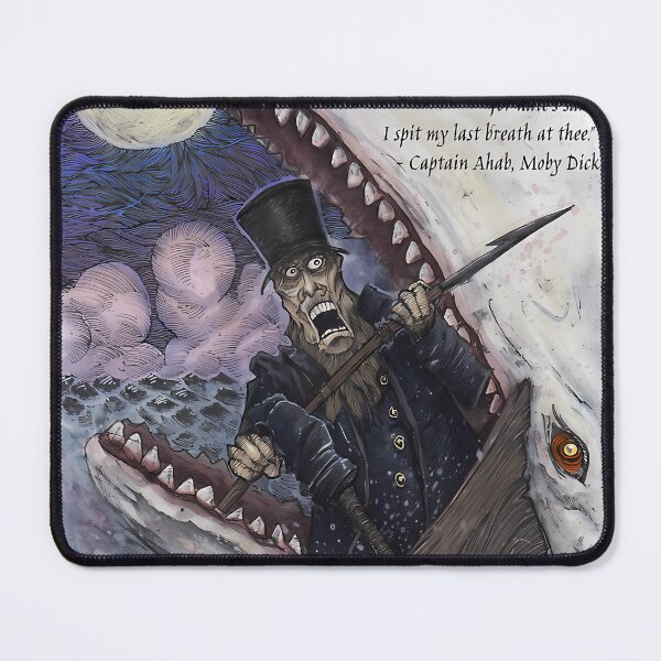 Item preview, Captain Ahab Moby Dick (Herman Melville) designed and sold by AmaubaRegina.