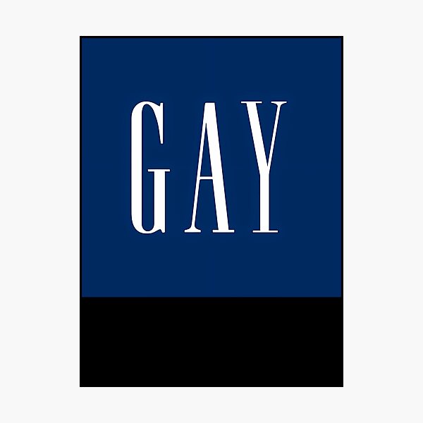 Item preview, Gay Gap  designed and sold by mccaysala.