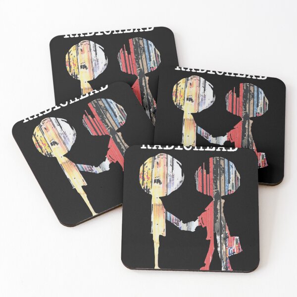 Item preview, Radiohead Abstract Handshake Silhouette Art designed and sold by Jakeberbrunner.
