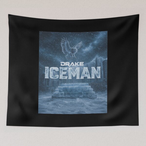 Item preview, Drake Iceman Winter Owl Frozen City designed and sold by Jakeberbrunner.