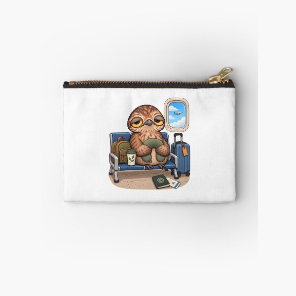 Item preview, Sleepy Potoo Bird Traveler | Cute Potoo Travel Adventure Airport Art designed and sold by MrDev.