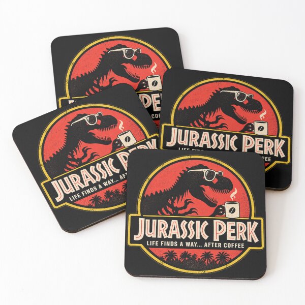 Item preview, Jurassic Perk — Life Finds a Way After Coffee designed and sold by OriginalGamer55.
