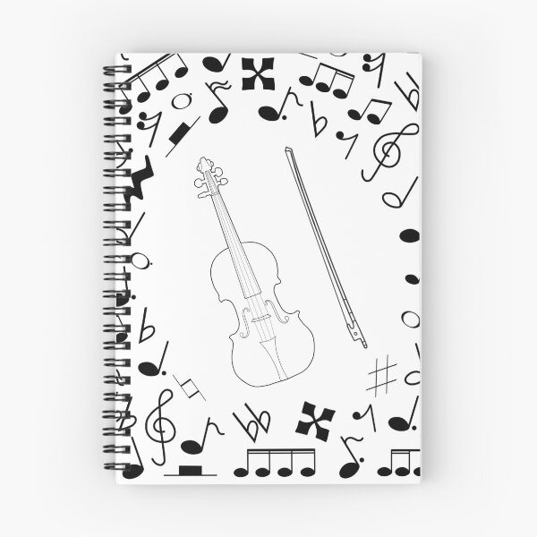 Item preview, Violin and Music Notation designed and sold by thatmusiclife.