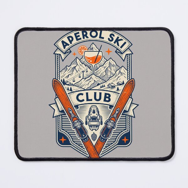 Item preview, Aperol Ski Club Retro Mountain Winter Cocktail-46 designed and sold by KateSchultza.
