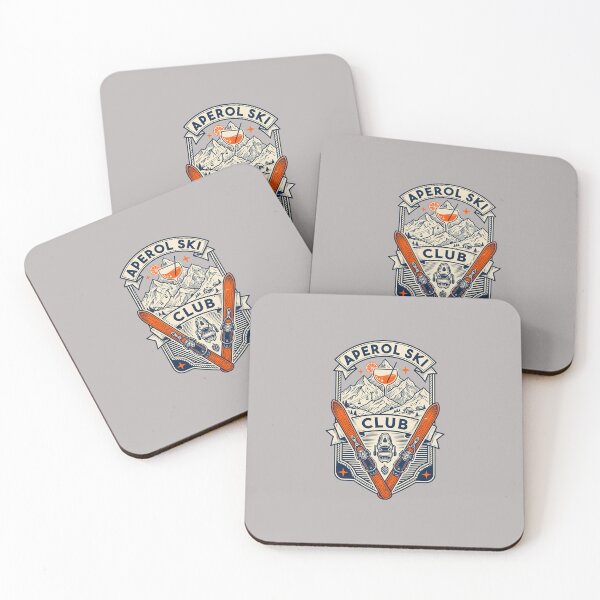 Item preview, Aperol Ski Club Retro Mountain Winter Cocktail-46 designed and sold by KateSchultza.
