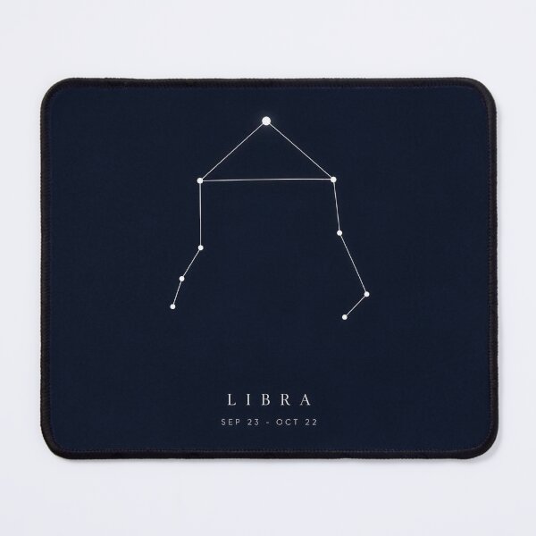 Item preview, Libra Constellation Line Art | Minimalist Zodiac Star Map Poster | Astrology Wall Art designed and sold by FixationStudio.