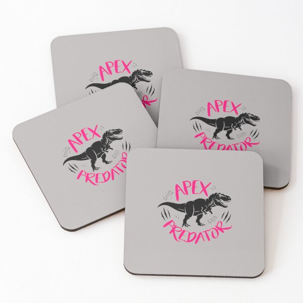 Item preview, APEX PREDATOR Black Cat Silhouette Pink Text-33 designed and sold by KateSchultza.