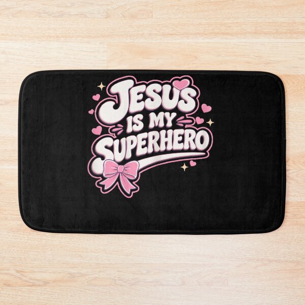 Item preview, Jesus is My Superhero Christian Religious Faith Women Girls designed and sold by PeggyGilligan.
