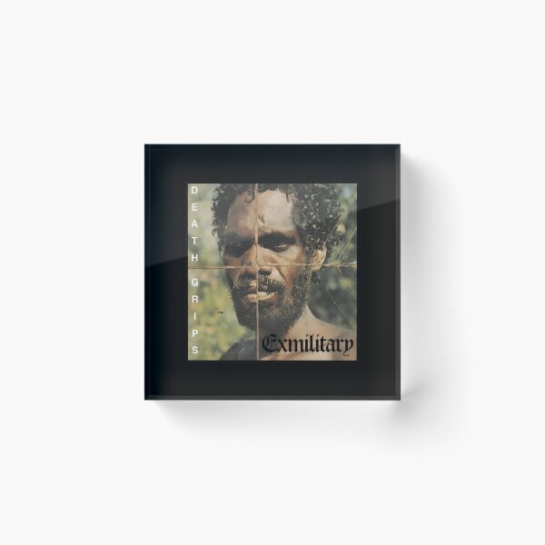 Item preview, Deaths Gripss Exmilitary Album Cover designed and sold by FrogBox-Studio.