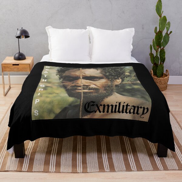 Item preview, Deaths Gripss Exmilitary Album Cover designed and sold by FrogBox-Studio.