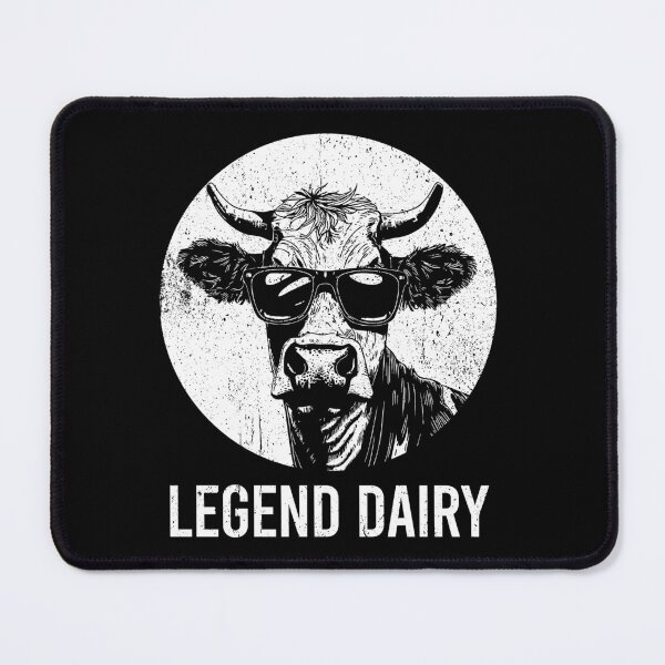 Item preview, Legend Dairy - Funny Cow Farmer Pun designed and sold by chatrinemelca.