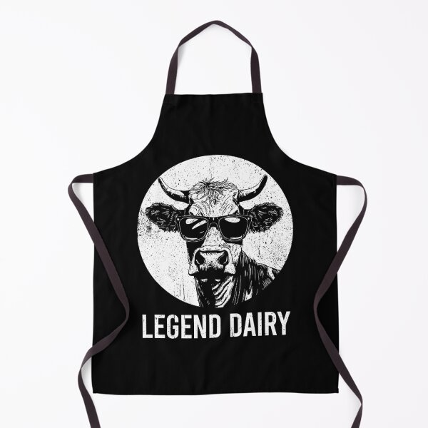 Item preview, Legend Dairy - Funny Cow Farmer Pun designed and sold by chatrinemelca.